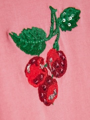 River Island Pink Cherry Top And Skirt Set - Image 4 of 5