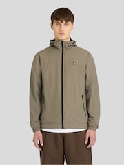 Chaqueta con capucha y cremallera de contraste Lyle & Scott - Imagen 2 de 6