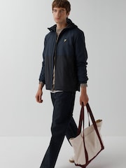Lyle & Scott Colour Block Zip Through Hooded Jacket - Bild 3 von 5