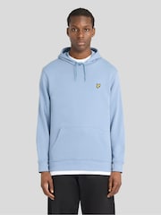 Lyle & Scott Sky Blue Pullover Hoodie - Image 1 of 6