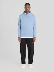 Lyle & Scott Sky Blue Pullover Hoodie - Image 2 of 6