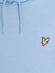 Lyle & Scott Sky Blue Pullover Hoodie - Image 5 of 6