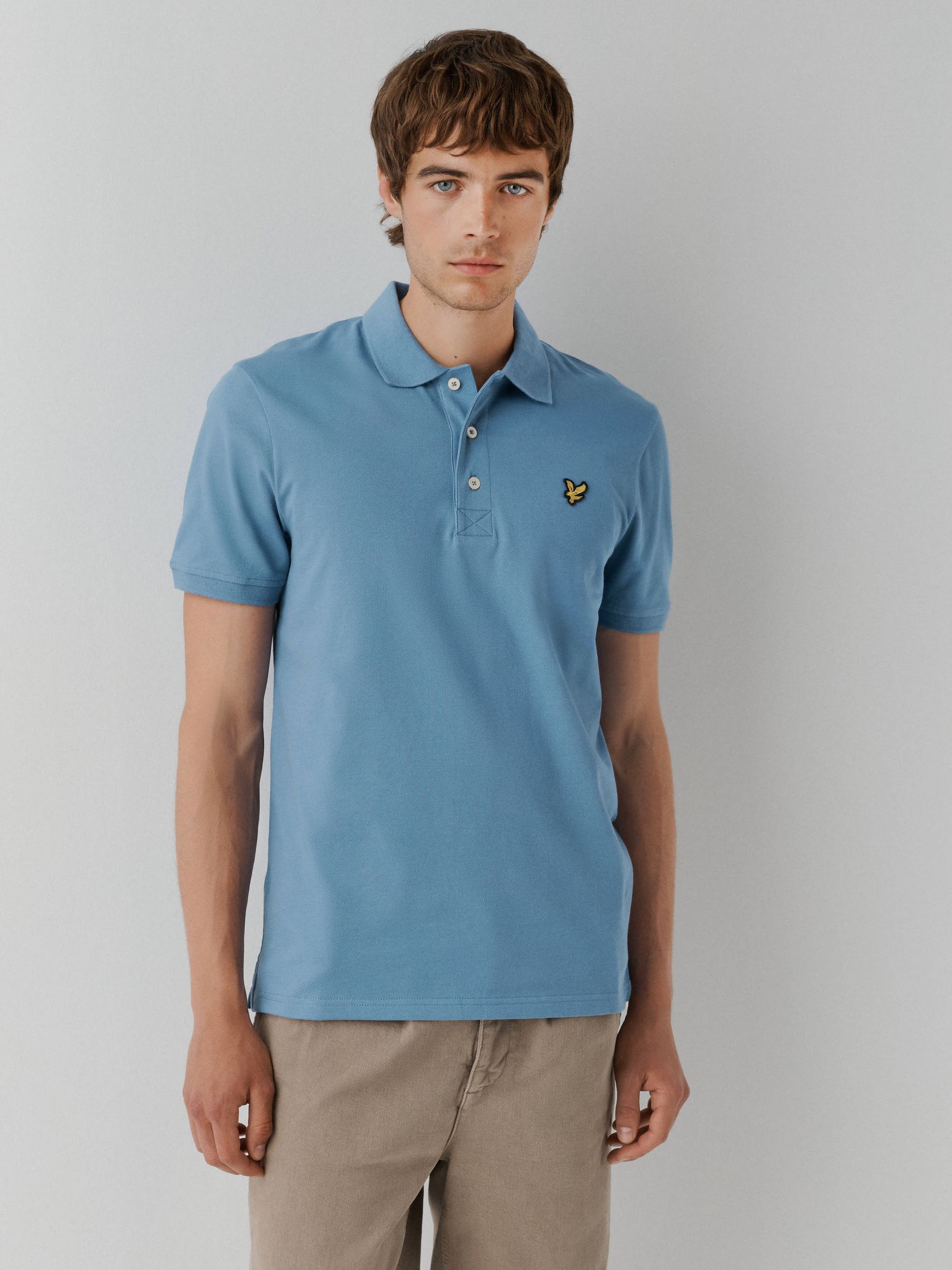Buy Lyle & Scott Blue Classic Polo T-Shirt from the Next UK online