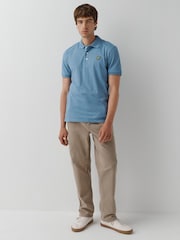 Lyle & Scott Blue Classic Polo T-Shirt - Image 2 of 5
