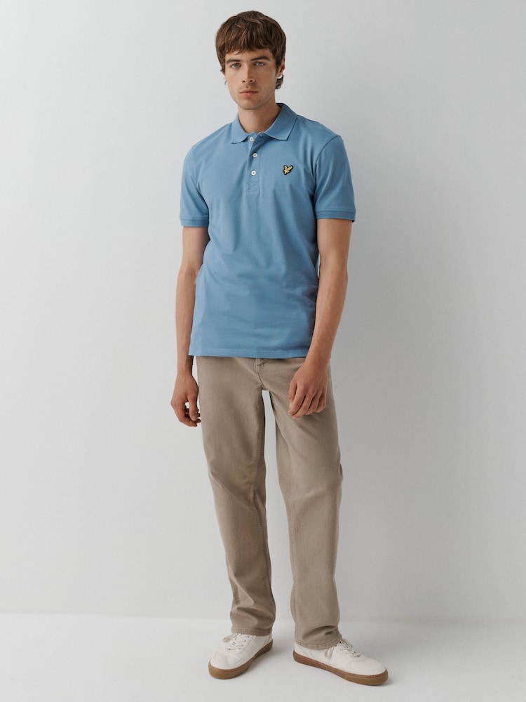 Lyle & Scott Blue Classic Polo T-Shirt - Image 2 of 5