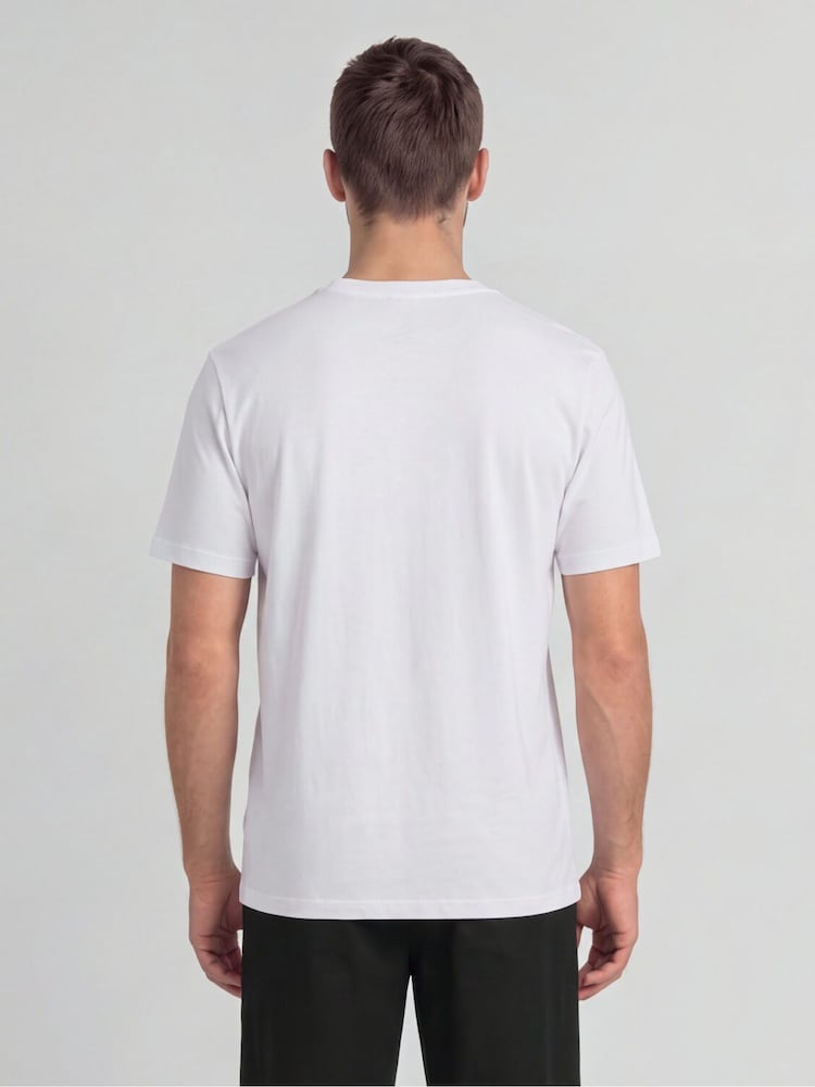 Blanco - Camiseta de corte relajado de Lyle & Scott - Imagen 2 de 5