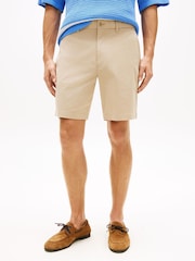 Tommy Hilfiger Natural Dover Twill Chino 8" Inseam Shorts - Image 1 of 5