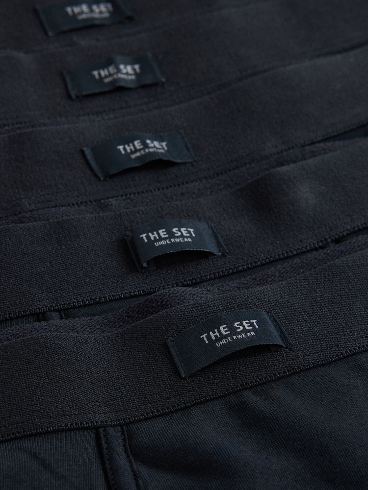 The Set 5 Pack Trunks Black - Image 10 of 10