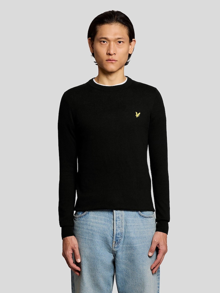 Lyle & Scott Cotton Merino круглий віріз джемпер - Image 1 of 6