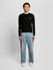 Lyle & Scott Cotton Merino круглий віріз джемпер - Image 2 of 6