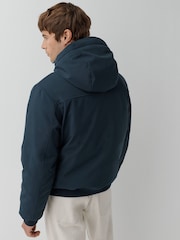 Lyle & Scott Blue Wadded Softshell Jacket - Image 4 of 5