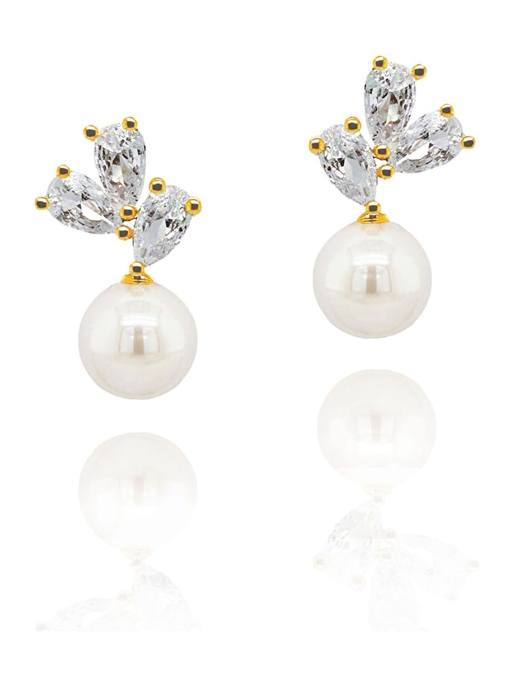 Ivory & Co Gold Tone Denver Earrings - Image 1 of 4