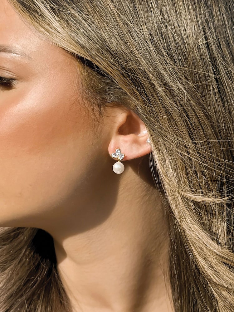 Ivory & Co Gold Tone Denver Earrings - Image 2 of 4