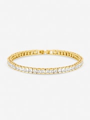 Jon Richard Gold Tone Luxe Tennis Bracelet - Image 1 of 3
