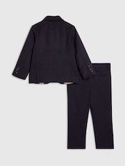 River Island Blue Tailored Suit Jacket & Suit Trousers Set - Image 2 of 5