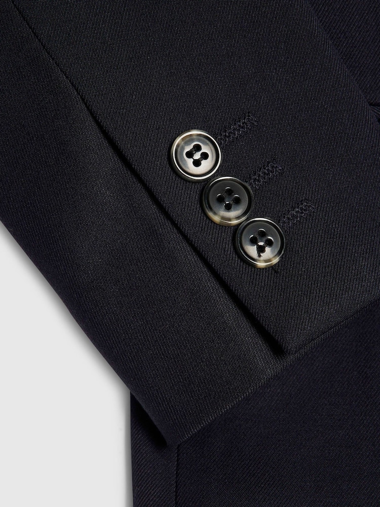River Island Blue Tailored Suit Jacket & Suit Trousers Set - Image 5 of 5