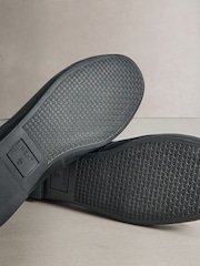 Black Forever Comfort®  Leather Lined Round Toe Ballet Flats - Image 8 of 10