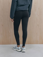 self. Black Thermal Leggings - Image 3 of 5