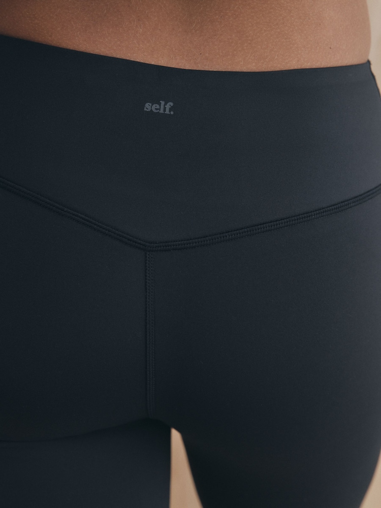 self. Black Thermal Leggings - Image 5 of 5