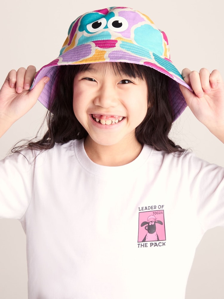 Tog 24 Purple Balkhi Shaun The Sheep Bucket Hat - Image 4 of 4