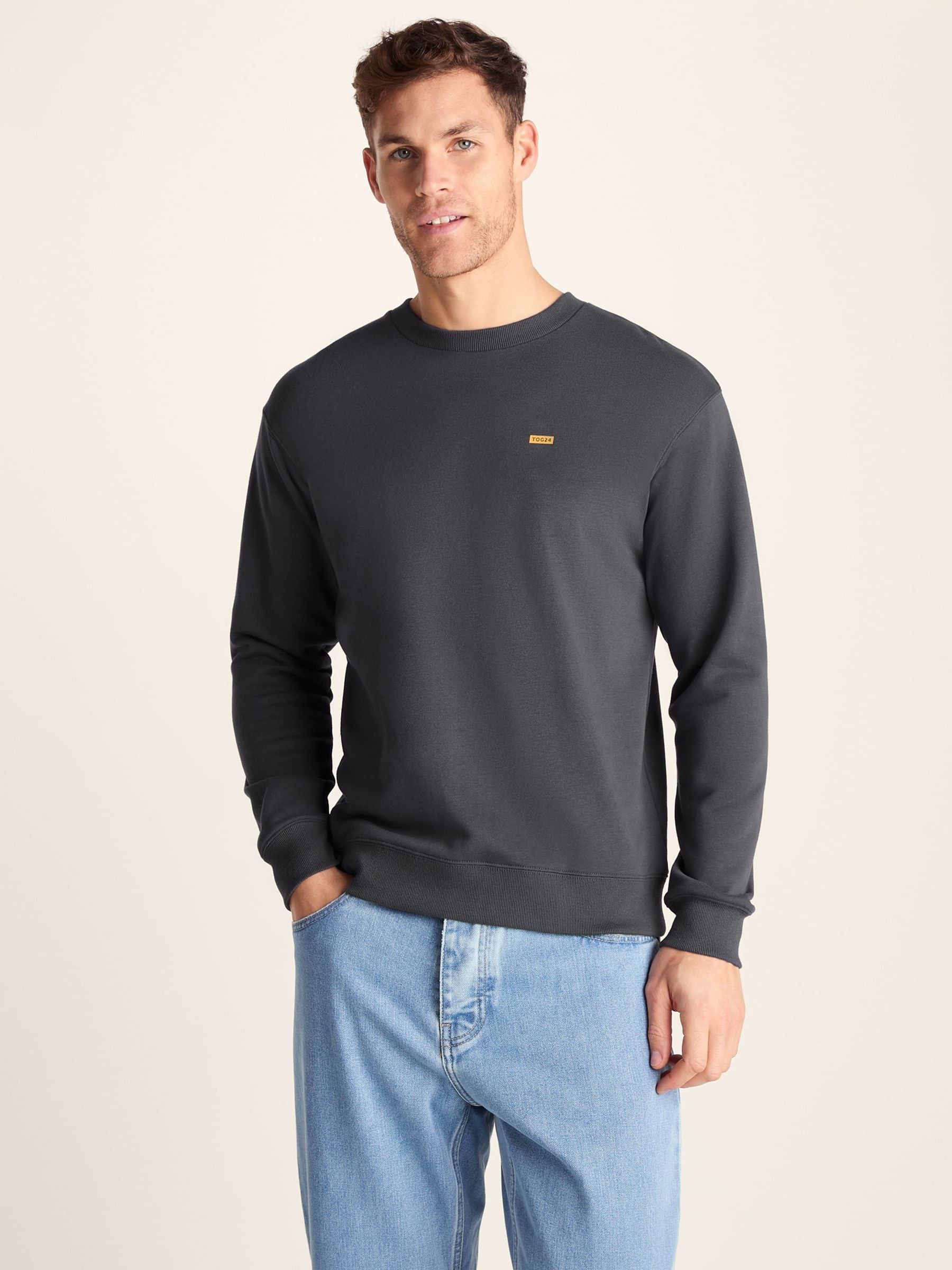 Buy Tog 24 Grey Barnaby Sweat Top from Next Canada