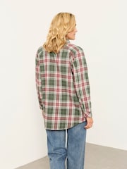 FatFace Bessie Green Check Shirt - Image 2 of 6