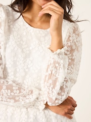 FatFace Veronica Ivory Lace Blouse - Image 5 of 8