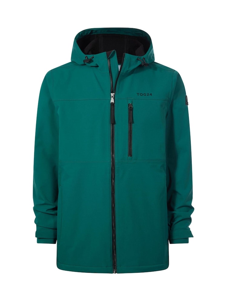 Tog 24 Green Andro Softshell Hooded Jacket - Image 7 of 7