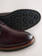 Burgundy Red Leather Chukka Boots - Image 7 of 7