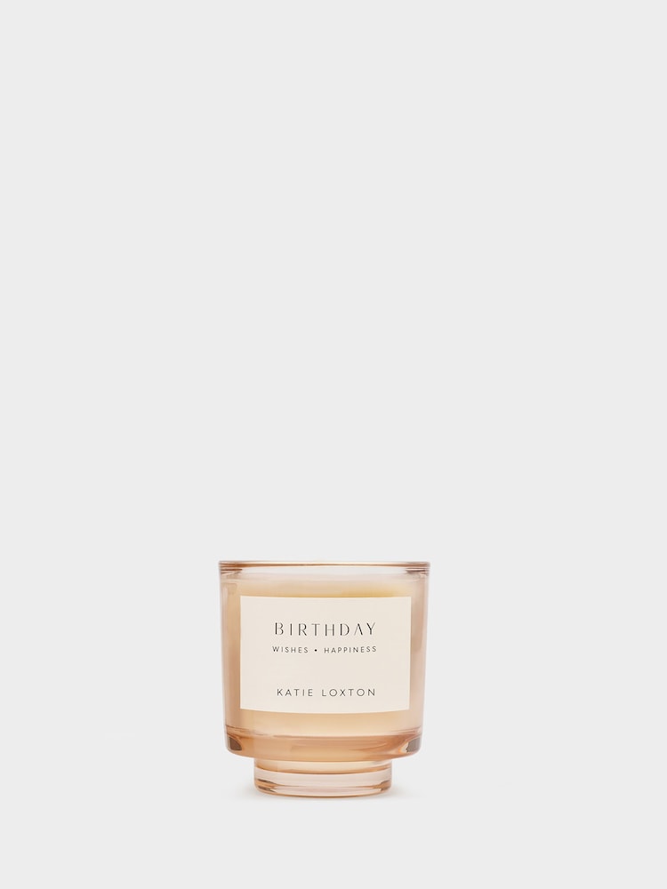 Katie Loxton Peach Rose and Sweet Mandarin Sentiment Candle - Image 2 of 4