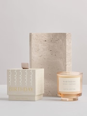 Katie Loxton Peach Rose and Sweet Mandarin Sentiment Candle - Image 4 of 4