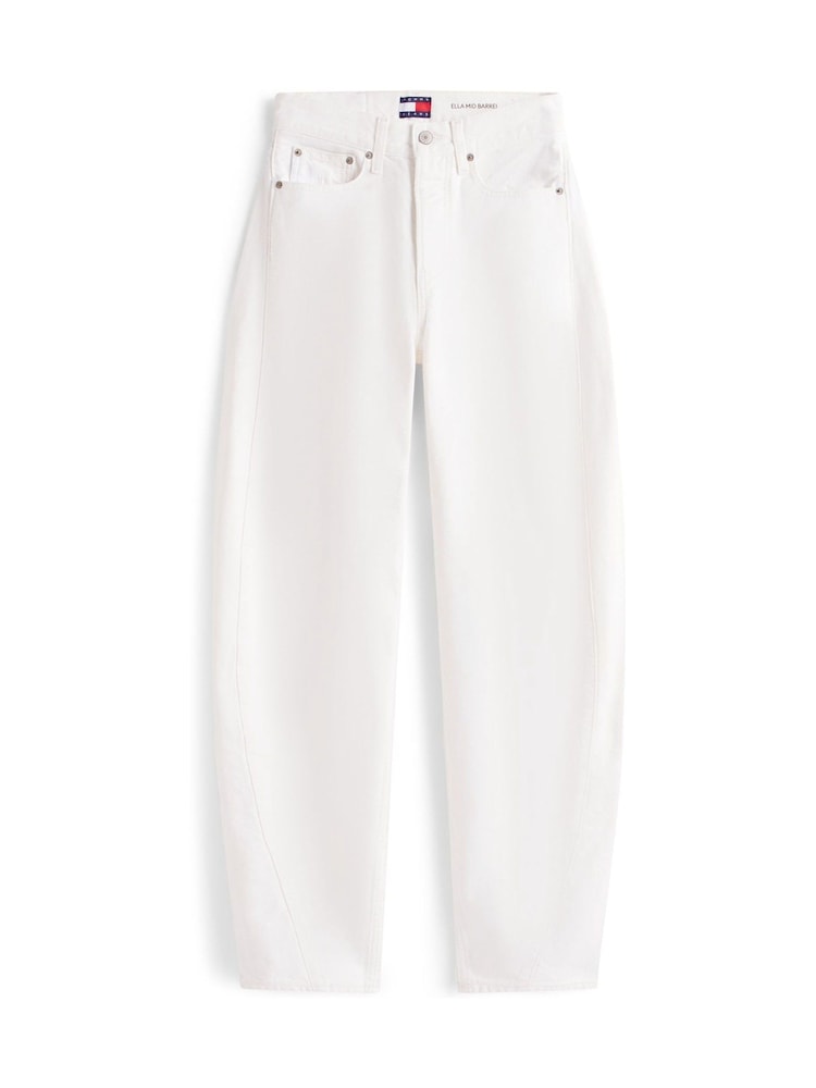 Tommy Jeans Mid Rise Twist Seam Barrel Leg Jeans - Imaginea 6 din 6