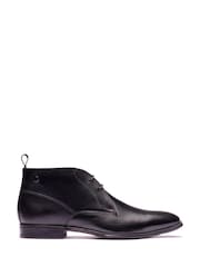 Base London Black Archer Chukka Leather Boots - Image 1 of 4