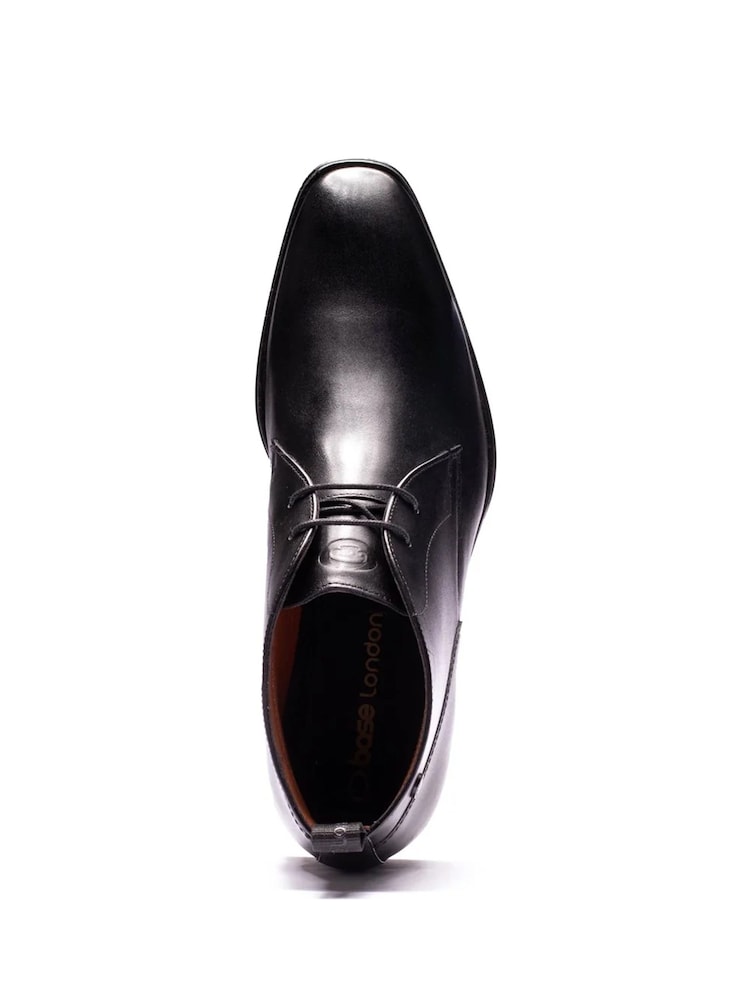 Base London Black Archer Chukka Leather Boots - Image 2 of 4