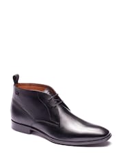 Base London Black Archer Chukka Leather Boots - Image 3 of 4