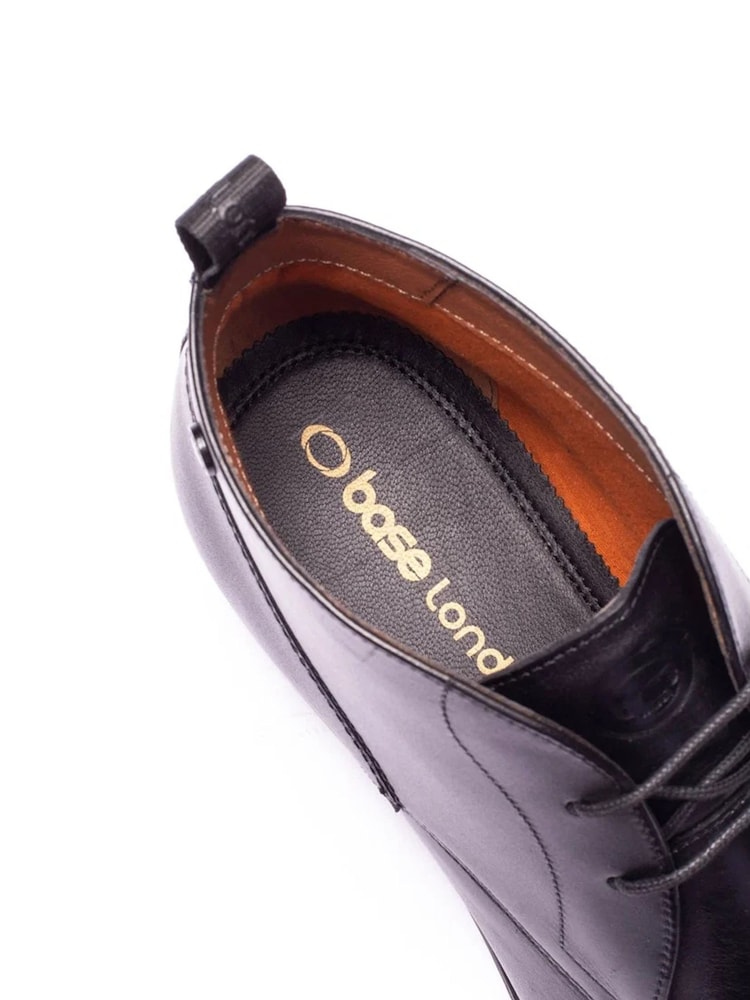 Base London Black Archer Chukka Leather Boots - Image 4 of 4