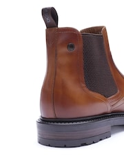 Base London Tan Roebuck Chelsea Leather Boots - Image 3 of 6
