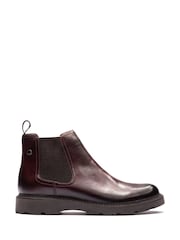 Base London Brown Echo Chelsea Leather Boots - Image 1 of 4
