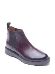 Base London Brown Echo Chelsea Leather Boots - Image 3 of 4