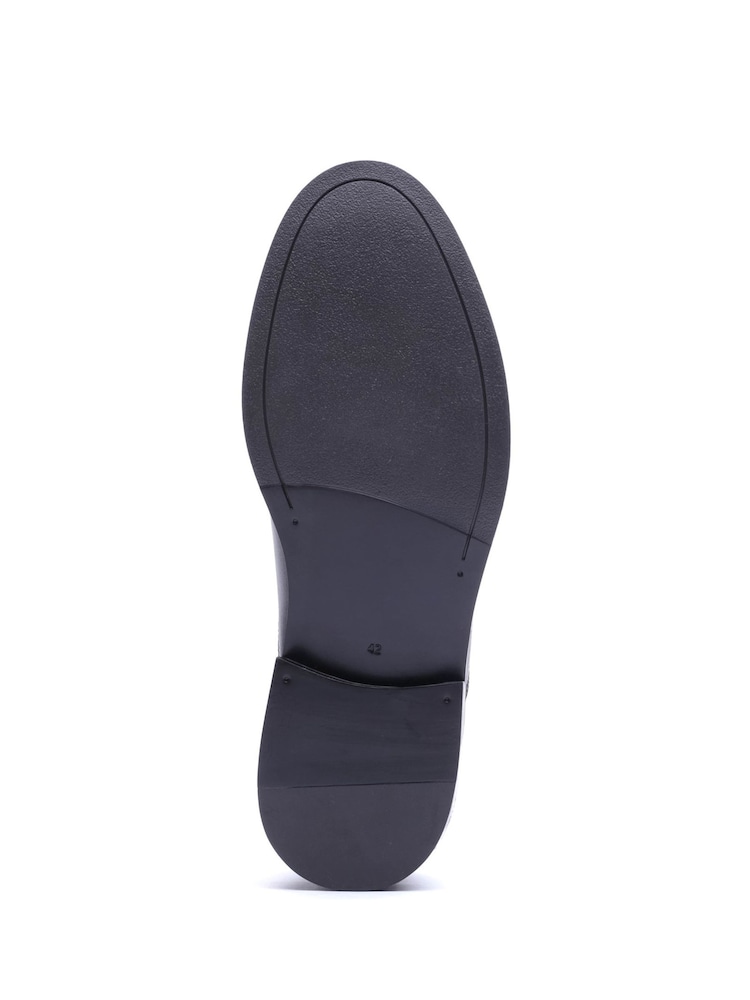 Base London Brown Roma Toe Cap Leather Shoes - Image 3 of 3 Base London Brown Roma Toe Cap Leather Shoes - Image 3 of 3