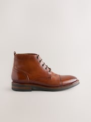 Světle hnědá - Toecap Leather Zimní boty - Obrázek 5 z 8