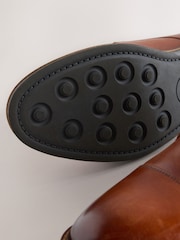 Světle hnědá - Toecap Leather Zimní boty - Obrázek 7 z 8