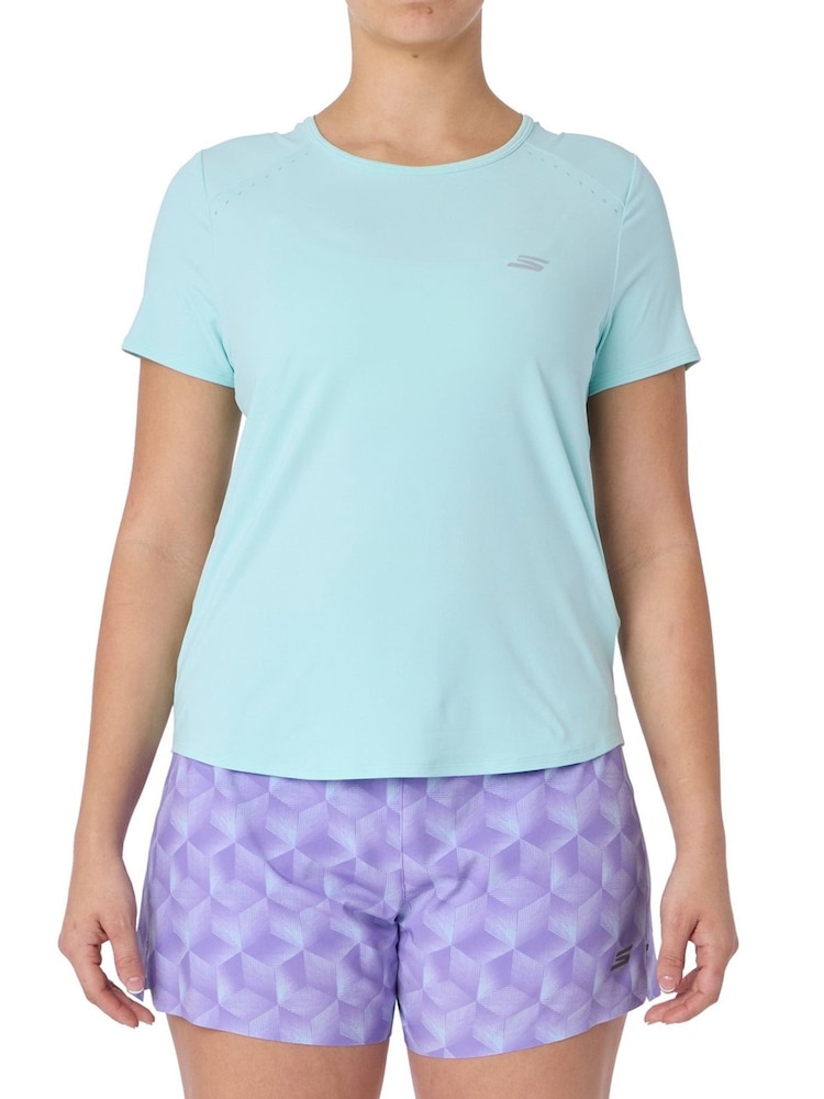 Azul - Camiseta Stride Performance de Skechers - Imagen 1 de 2 Azul - Camiseta Stride Performance de Skechers - Imagen 1 de 2