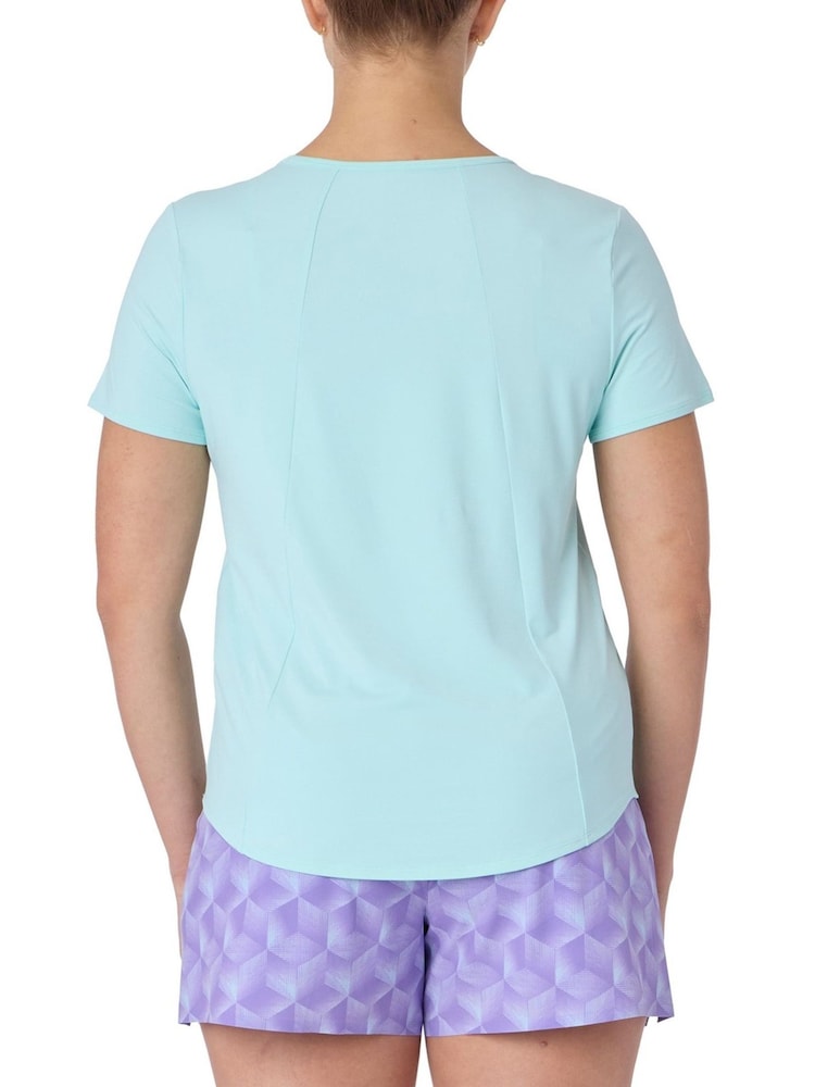 Azul - Camiseta Stride Performance de Skechers - Imagen 2 de 2 Azul - Camiseta Stride Performance de Skechers - Imagen 2 de 2