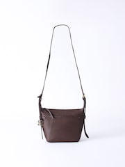 Lakeland Leather Brown Newby Cross-Body Bag - Image 5 of 9