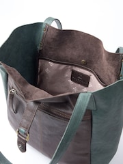 Lakeland Leather Brown Hartsop Leather Tote Bag - Image 3 of 5