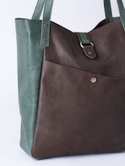 Lakeland Leather Brown Hartsop Leather Tote Bag - Image 4 of 5