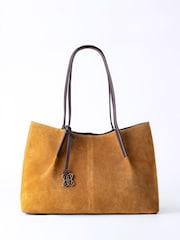 Lakeland Leather Cognac Mirehouse Tote Bag - Image 1 of 7
