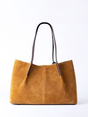 Lakeland Leather Cognac Mirehouse Tote Bag - Image 2 of 7