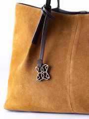 Lakeland Leather Cognac Mirehouse Tote Bag - Image 6 of 7